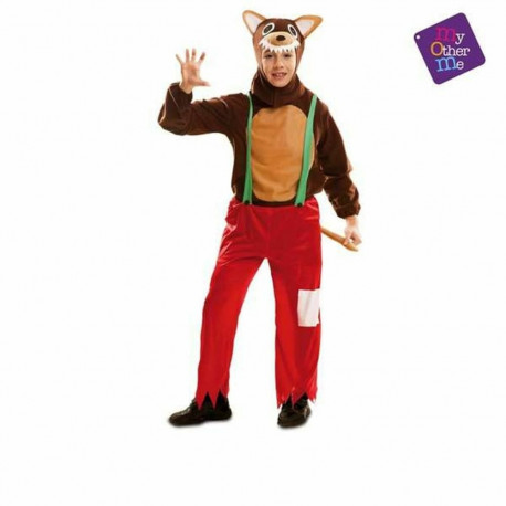 Costume for Children My Other Me Ferocious Wolf Red - 3-4 Years