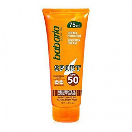 Näovesi sportlastele SOLAR SPORT waterproof Babaria Solar Sport Spf 50 (75 ml) 75 ml Spf 50