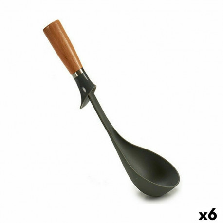 Ladle Brown Grey 11 x 33 x 8,5 cm (6 Units)