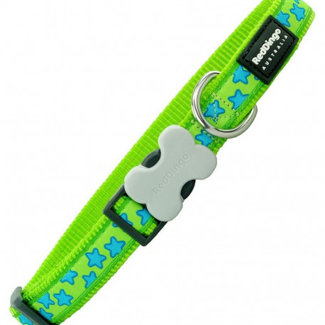 Dog collar Red Dingo Star 31-47 cm