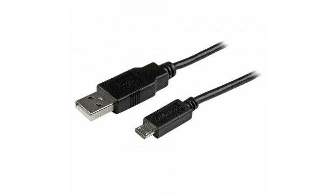 Cable Micro USB Startech USBAUB3MBK 3 m Black
