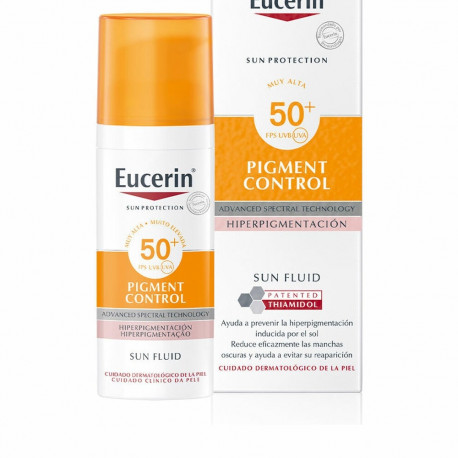 Anti-Brown Spot jumeühtlustamise päikeselosjoon Eucerin Sun Protection Spf 50+ 50 ml