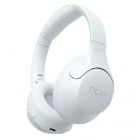 Bluetooth Kõrvaklapid DCU TRUE IMMERSIVE ANC Valge