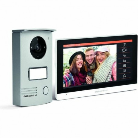 Nutikas Smart Video-Porter SCS SENTINEL VisioDoor 7+ 7" Valge