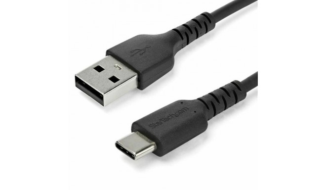 USB A to USB C Cable Startech RUSB2AC1MB           Black