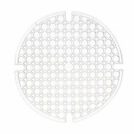 Non-slip Mat Kinvara 29100272 29100272 Transparent Plastic 29 x 0,1 x 29 cm Sink (12 Units)