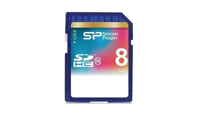 Silicon Power mälukaart SDHC 8GB Class 10
