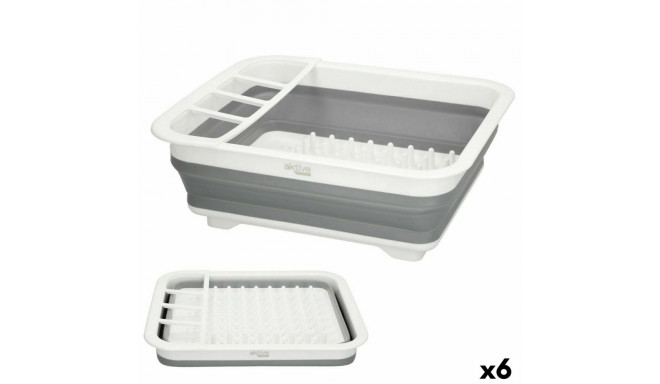 Folding Draining Rack for Kitchen Aktive 6 Units