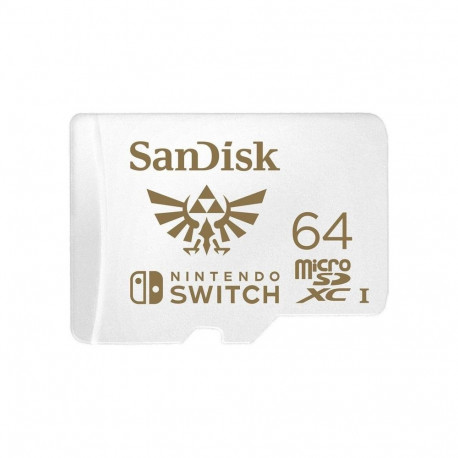 SanDisk Nintendo switch 64 GB microSDXC, memory card (red, UHS-I U3, V30)