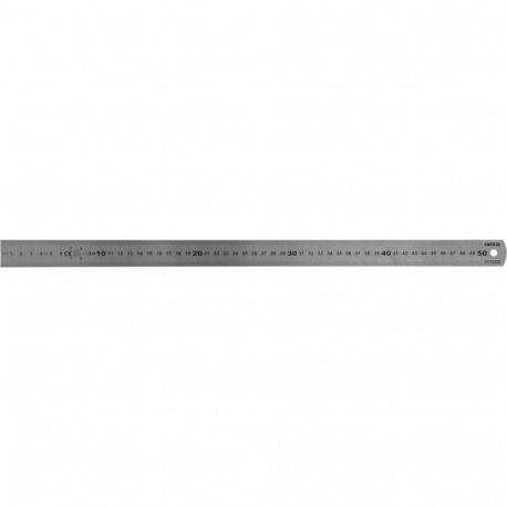 Yato joonlaud YT-70722, 500mm, 28mm, 1mm, roostevaba teras, meetermõõdustik, II klass, poleeritud