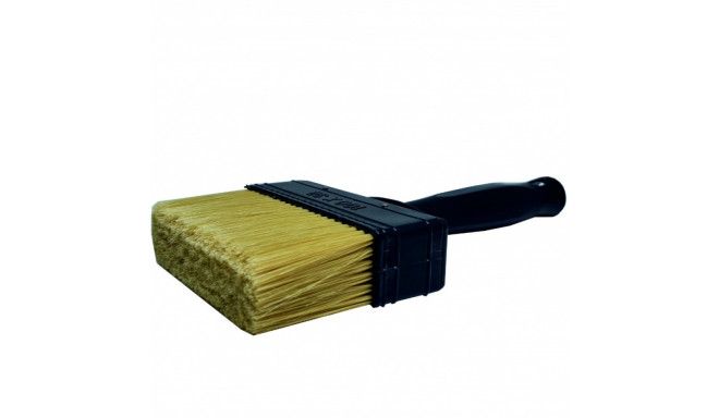 Tapešu birste 4x14cm, jaukti gaiši sari, plastmasas kāts