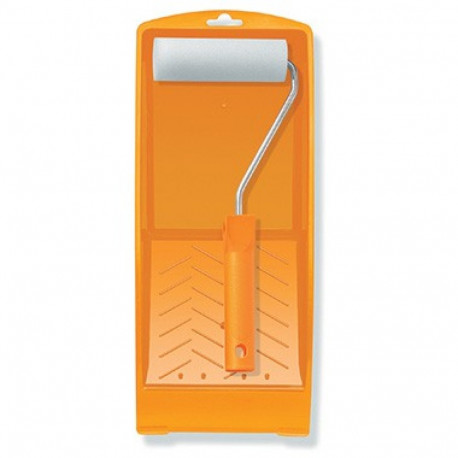 Maalritarvete komplekt, 11cm värvirull, poroloon