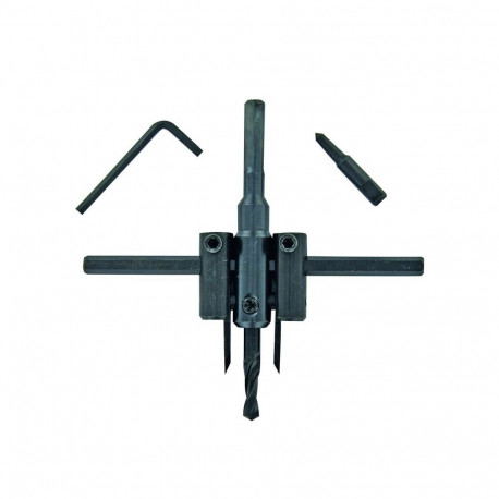 Reguleeritav augusaag puidule ja kipsile,kahe lõiketeraga 30-120mm, kuuskant kinnitus