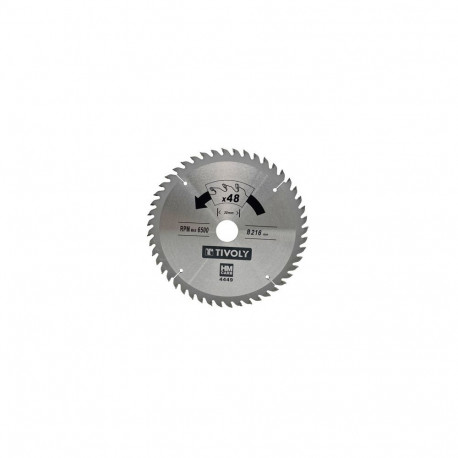 Circular saw blade 190x30x2.8/1.7mm, z40, 15°, (20mm adaptor), for wood