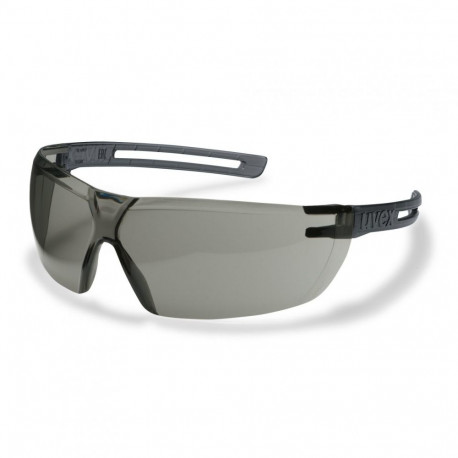 Safety glasses Uvex X-fit, grey lens, supravision excellence (anfi scratch, anti fog) coating,  blac