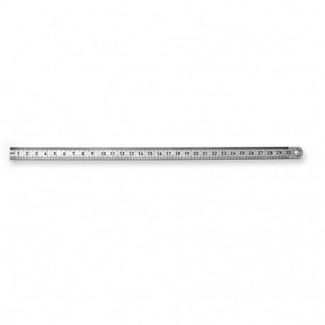 Ruler 500x18x0,5mm stainless narrow type 497