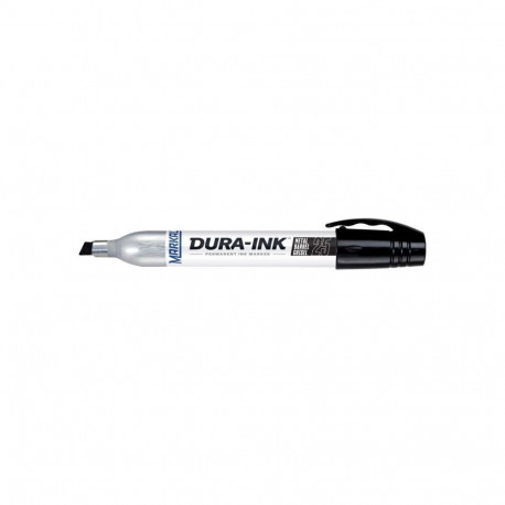 Markal Dura-Ink 25 permanent ink marker – large chisel tip 3 mm & 6 mm, xylene-free, smear- and wate