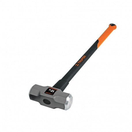 Octagonal sledge hammer 2700g with fibreglass handle 91cm Truper®