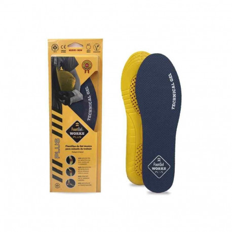 Insoles Footgel Works Plus, size 35-38