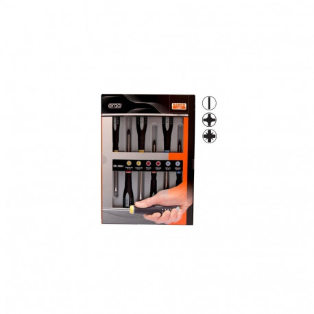 Kruvikeerajate kmpl. ERGO™ 6 osa - PH1/2; PZ1/2; SL 4,0/5,5