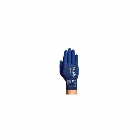 Safety gloves Ansell HyFlex 11-819 ESD, size 10. Thin Nylon, spandex, carbon. Foam nitrile palm dipp