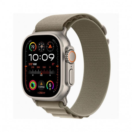 Apple Watch Ultra 2 Cellular, 49mm Olive Alpine Loop - Small