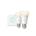 Philips Hue Starter Kit Soft-warm 9.5W A60 E27 2pcs EU