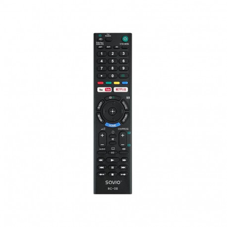 Universal remote controller/replacement SAVIO for SONY TV