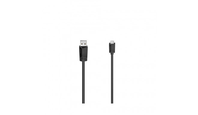 Cable Hama Micro-USB/USB-A, 480 Mbps, 0.75m