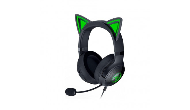Peakomplekt Razer Kraken Kitty V2, must