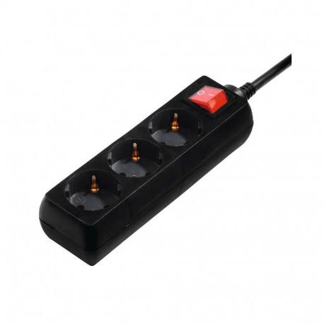 Pikendusj. Hama 3-Way, Switch, 3m, Black