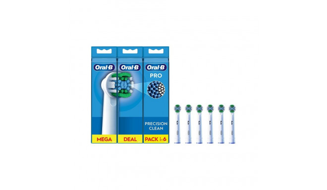 Lisaharjad Oral-B Precision Clean Pro, 6tk valge