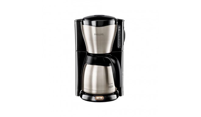 Kohvimasin Philips termosega must/metall