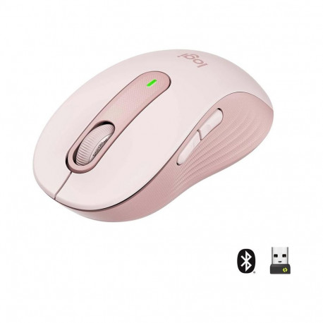 Juhtmeta Hiir Logitech Signature M650, roosa