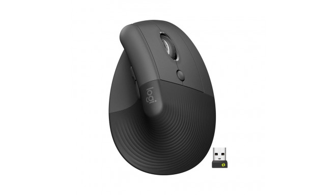 Juhtmata Hiir Logitech Lift Vertical Ergonomic, must
