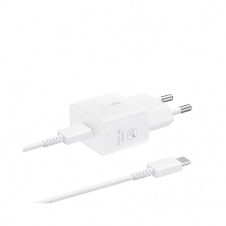 Vooluadapter Samsung 25W USB-C, White