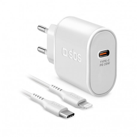 Vooluadapter SBS 20W Kit Lightning