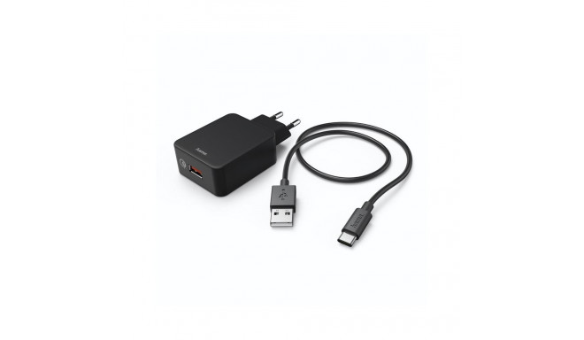 Vooluadapter Hama 20W USB-C, Black