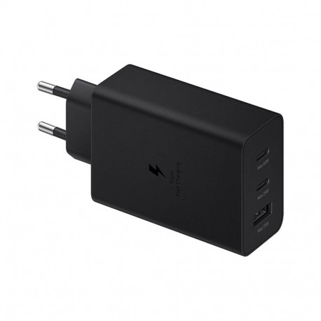 Vooluadapter Samsung 65W Trio USB-C/A, Black