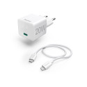 Vooluadapter Hama 20W Kit Lightning,  White