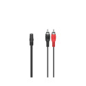 Kaabel Hama 2RCA - 3.5mm socket
