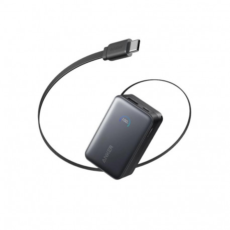 Power bank Anker 10000mAh 45W Display USB-C Cable, Black