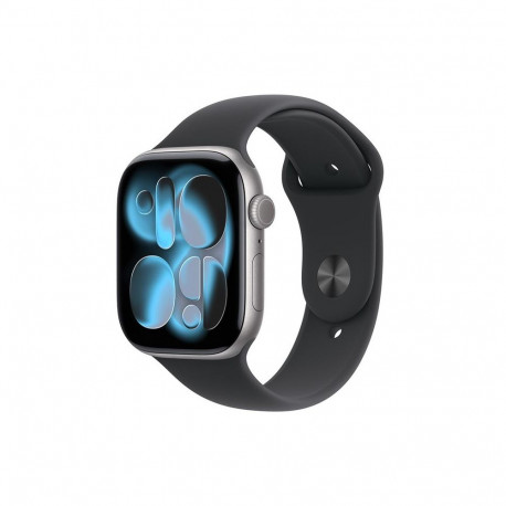 Apple Watch 11 5G 42mm Space Grey Alu, Black Sport Band, S/M