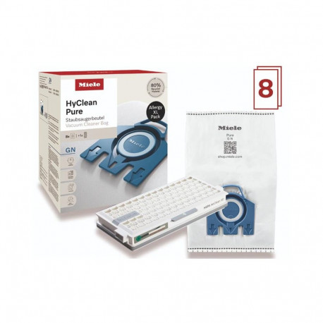 Tolmukott pure HyClean XL G/N 8tk + HA50, Miele