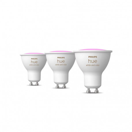Philips Hue Colored 4.3W GU10 3pcs
