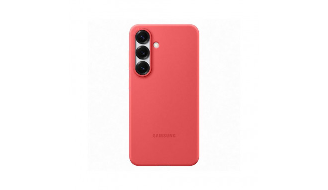 Galaxy S25 Silicone Case, punane