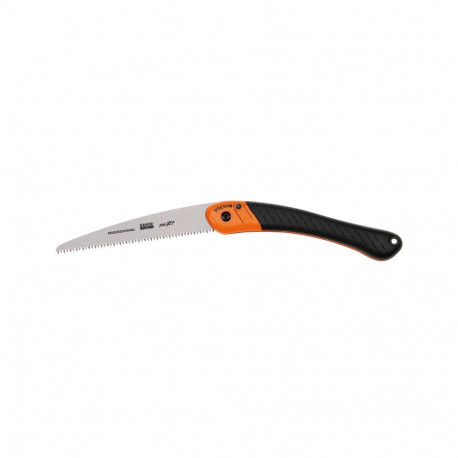 Bahco foldable pruning saw with dual-component handle for hard/dry wood cutting XT 7 TPI, 190mm