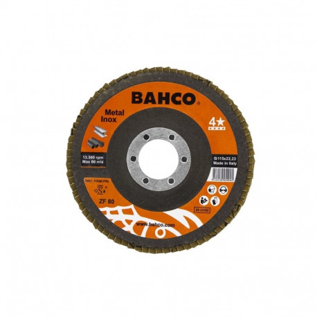 Flap disc FLAT INOX+Fe T42 P40 125x22.23mm