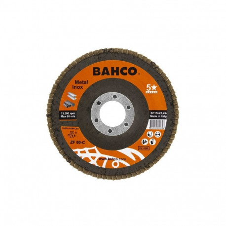 Flap disc INOX+Fe P80 125x22.23mm conical