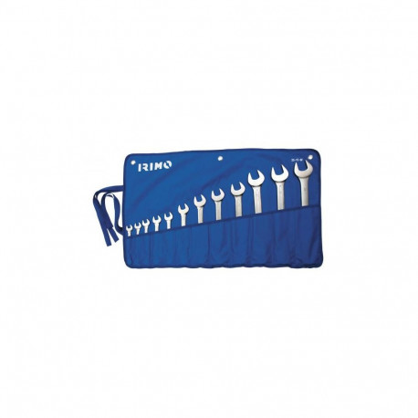 Combination wrench set 10-32mm 12 pcs in wallet Irimo
